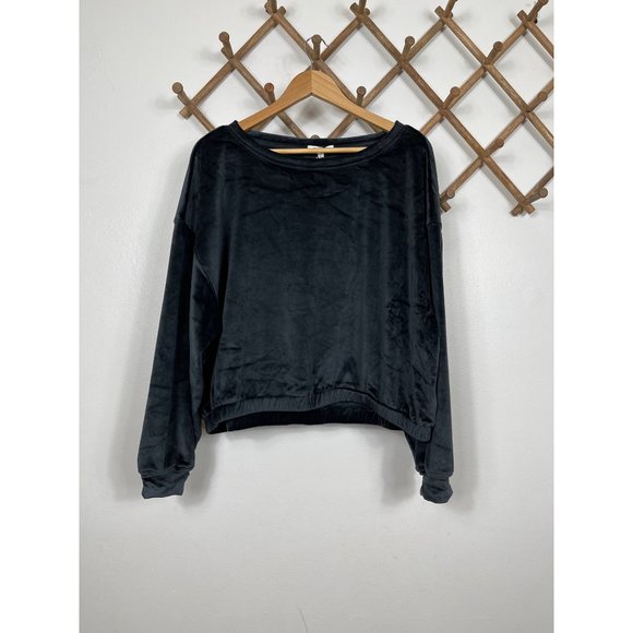Z Supply Velour Set Size In Black, Size L - Picture 3 of 14